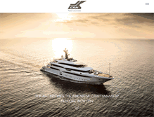 Tablet Screenshot of crn-yacht.com